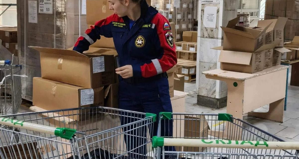 Белгородские студенты-спасатели передали более 2,5 тысячи тонн гуманитарного груза